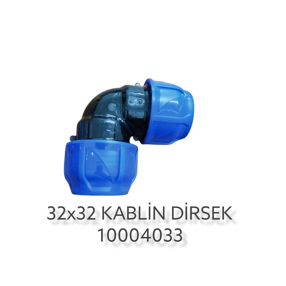 10004033 Polsan Kablın Dirsek 10Lu 32*32