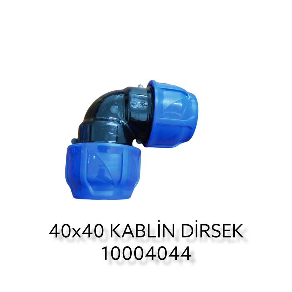 10004044 Polsan Kablın Dirsek 5Li 40*40