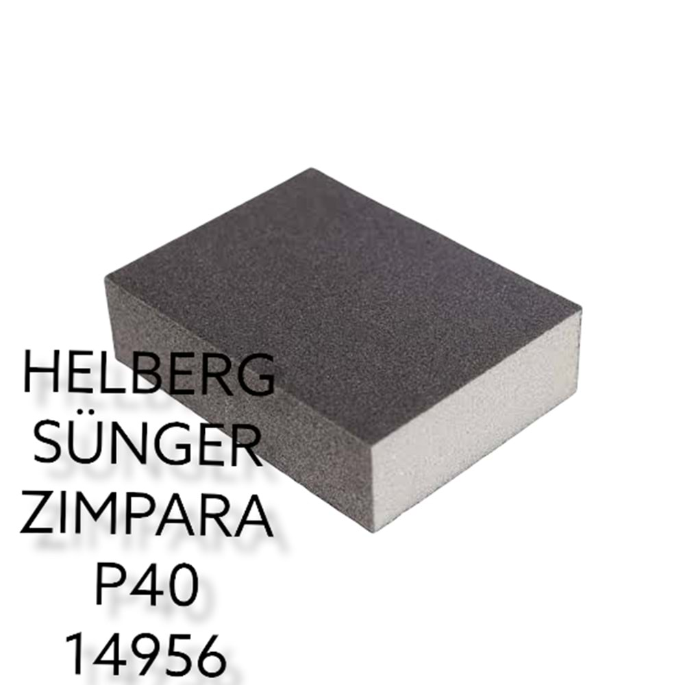 14956 Helberg Kubik Sünger Zımpara P40