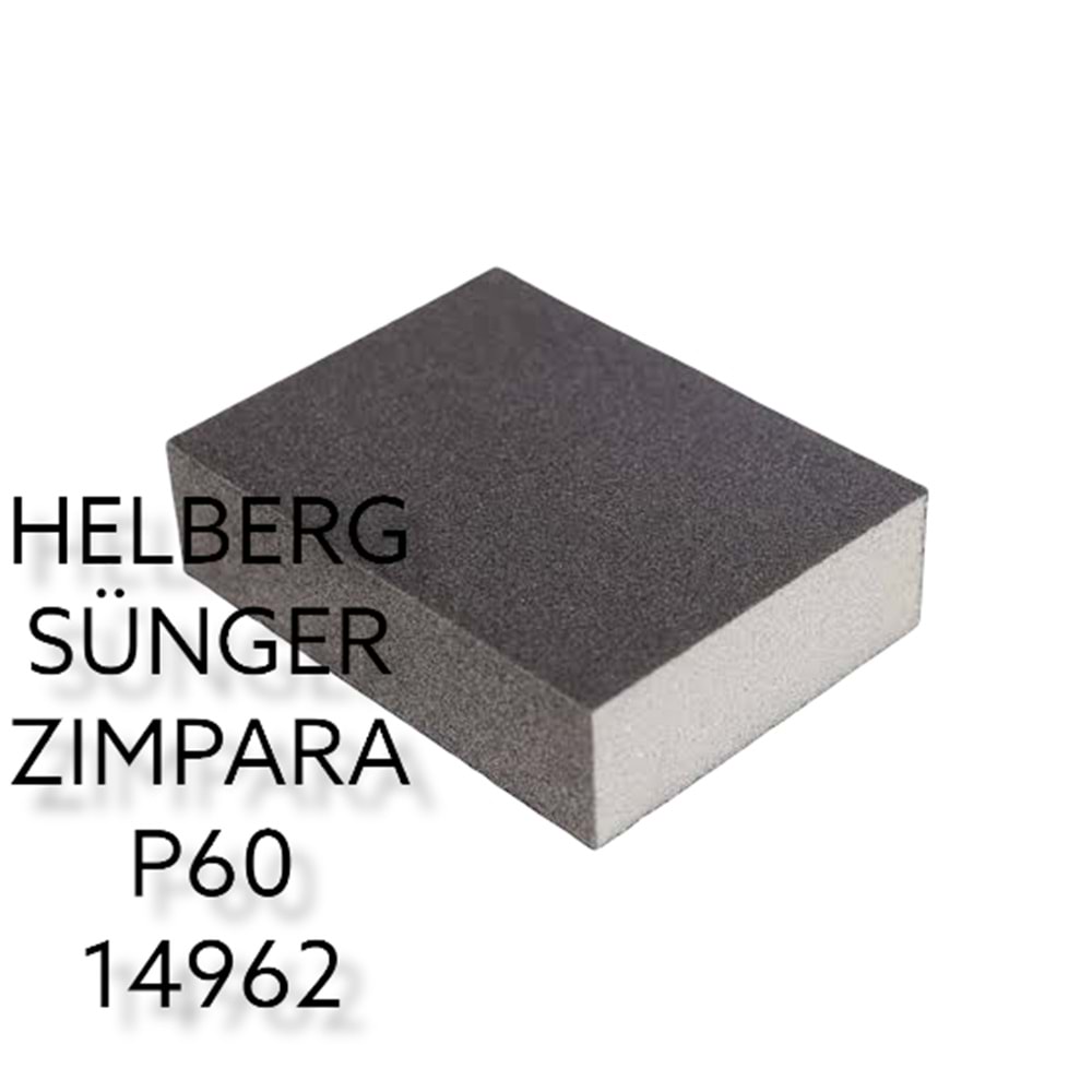 14957 HELBERG KUBİK SÜNGER ZIMPARA P60