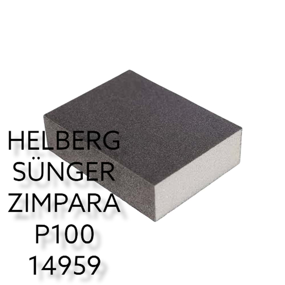 14959 Helberg Kubik Sünger Zımpara P100