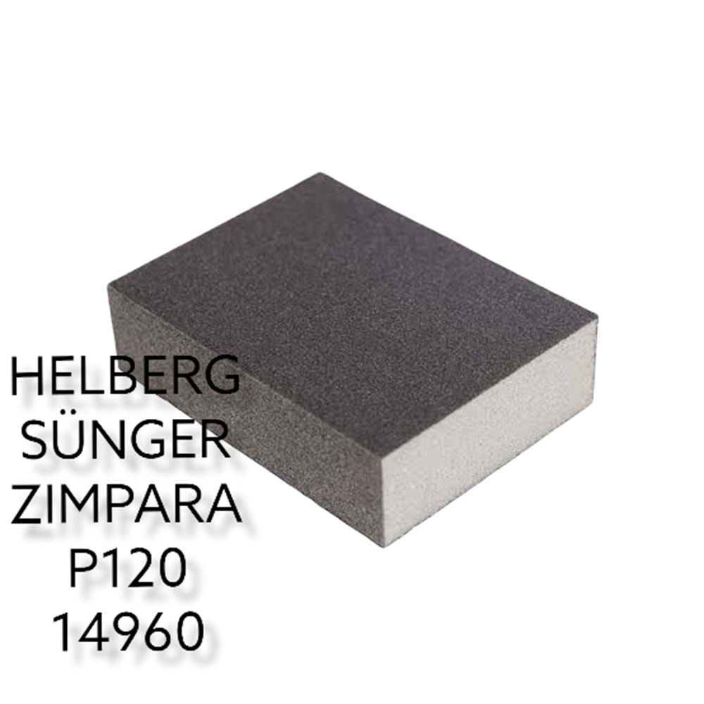 14961 Helberg Kubik Sünger Zımpara P150