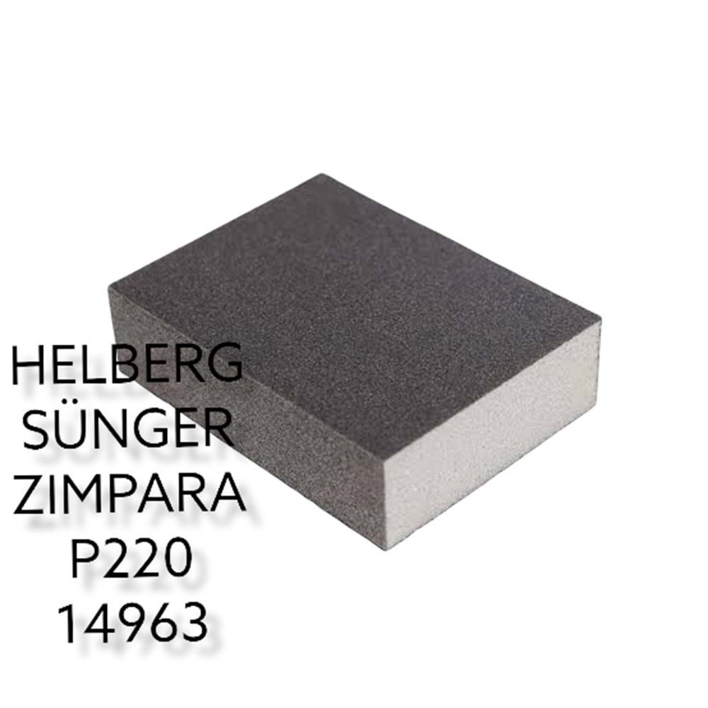14962 HELBERG KUBİK SÜNGER ZIMPARA P180