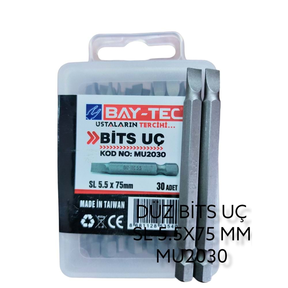 Mu2030 Bay-Tec Bits Uç Sl5.5 75Mm