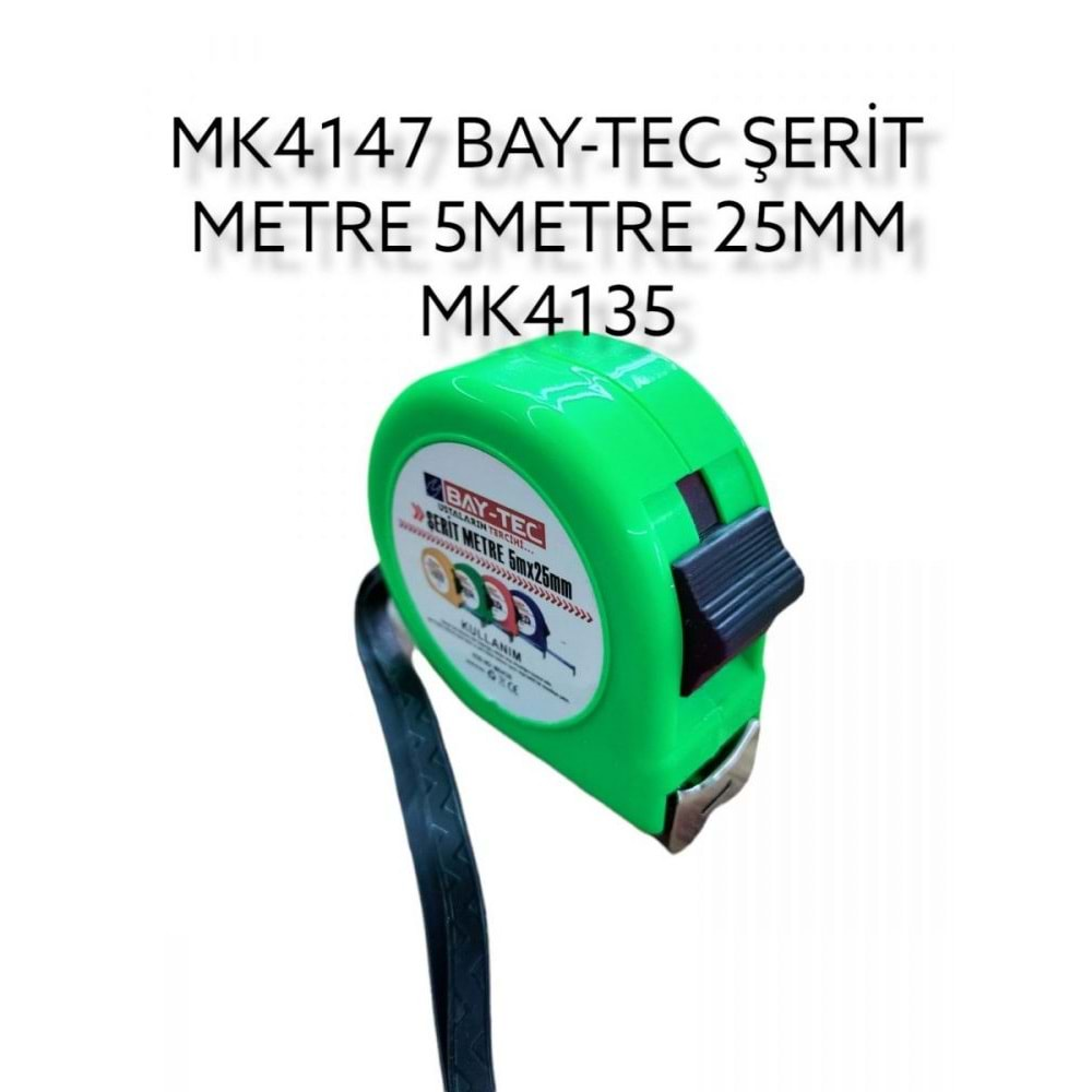 Mk4135 Bay-Tec Şerit Metre 5*25Mm