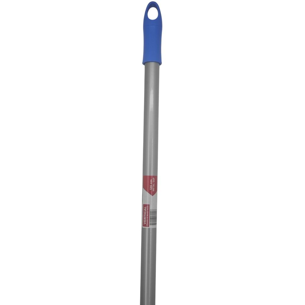 6014 Vertical Metal Fırça Sapı 120cm - Gri