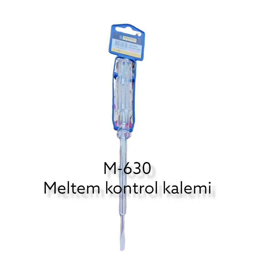 M-630 MEŞEM KONTROL KALEMİ - Düz