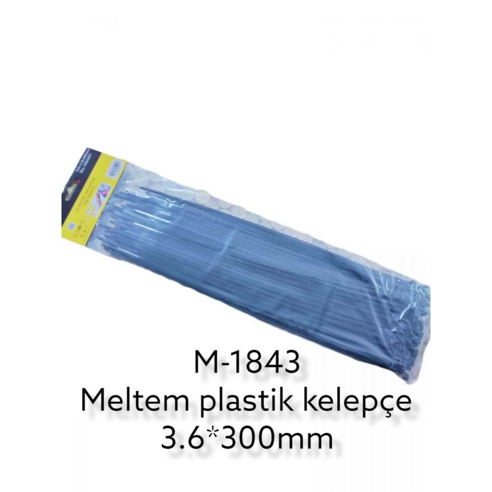 M-1843 Meşem Plastik Kelepçe 3.6*300Mm