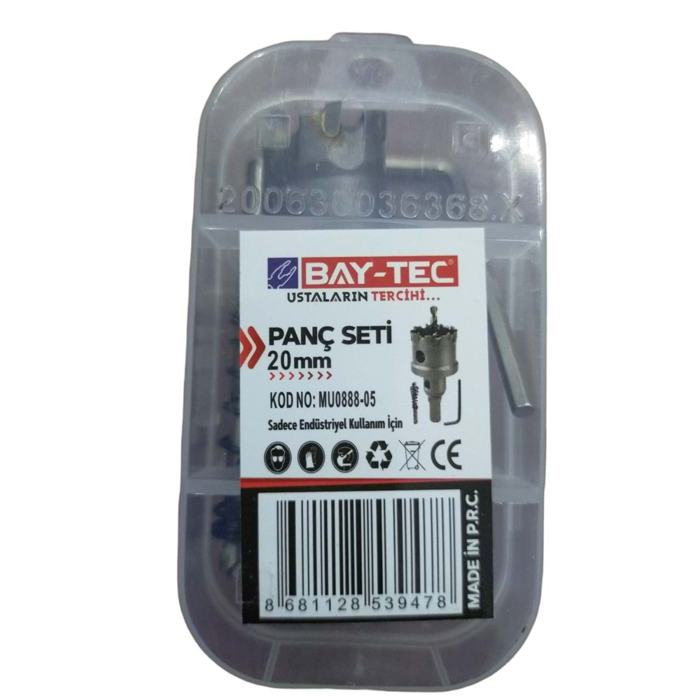 Mu0888-05 Bay-Tec Tct Metal Panç 20Mm