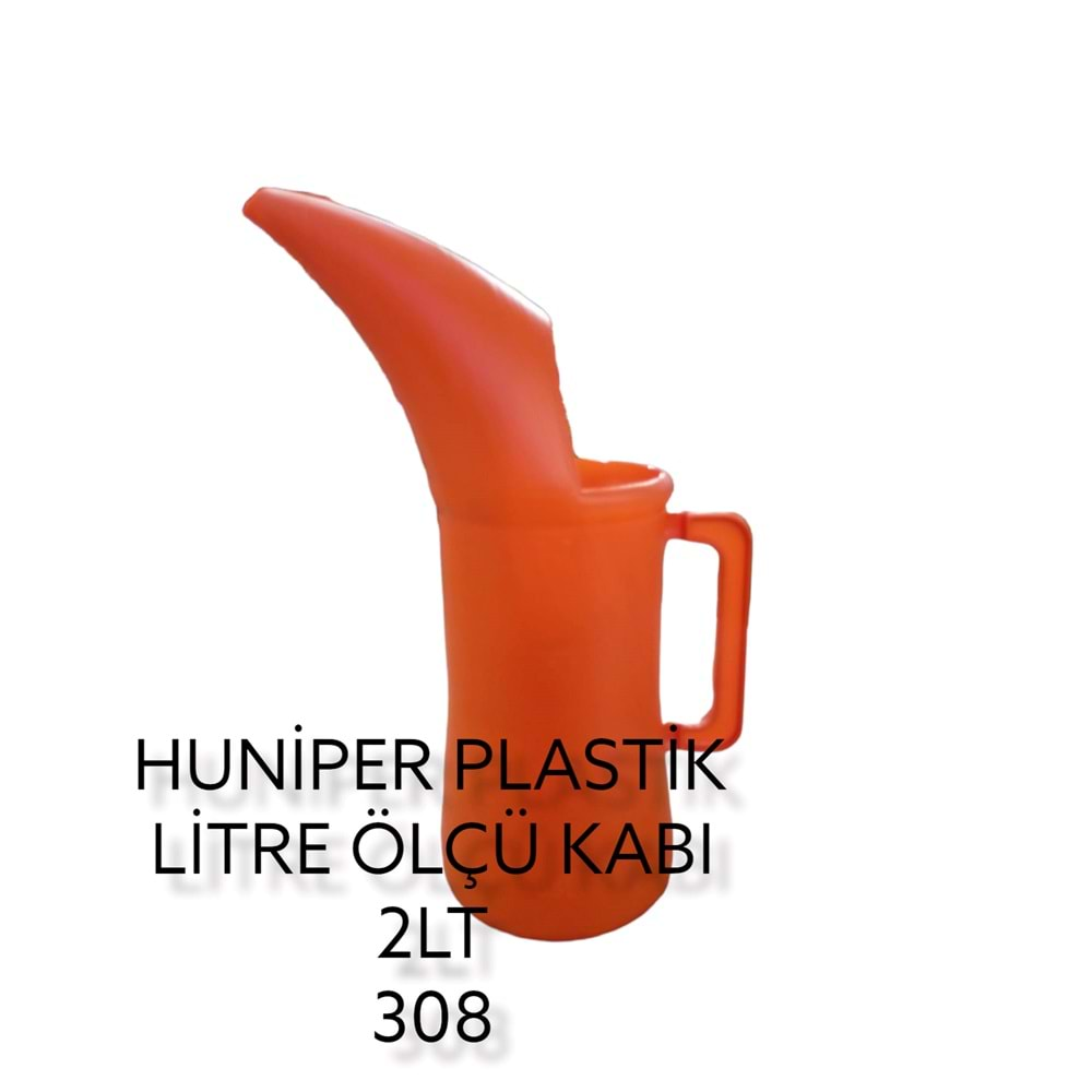 308 Huniper Plastik Litre Ölçü Kabı 2Lt