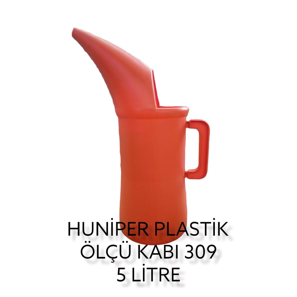 309 Huniper Plastik Litre Ölçü Kabı 5Lt