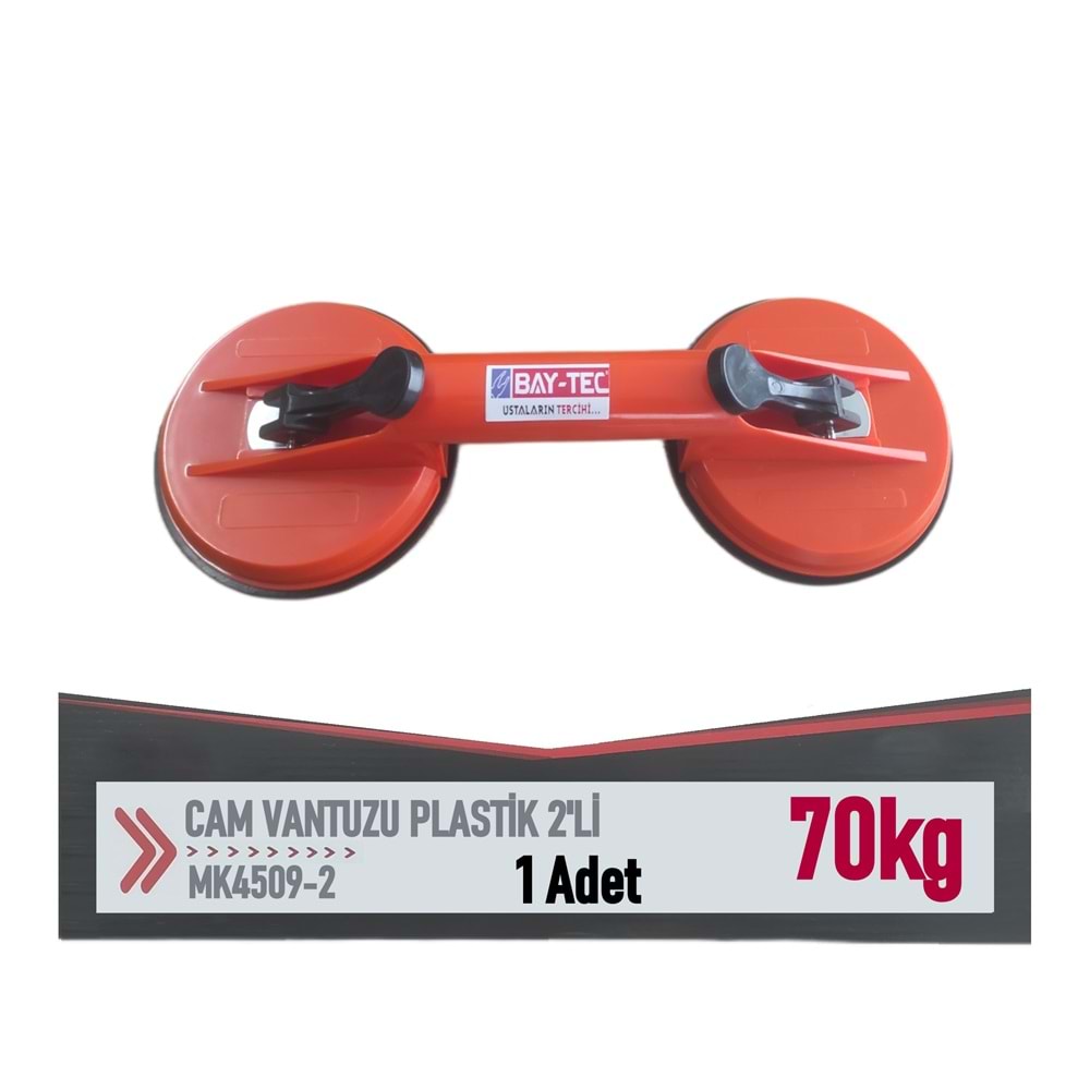 Mk4509-2 Bay-Tec Cam Vantuzu 2Li - Plastik