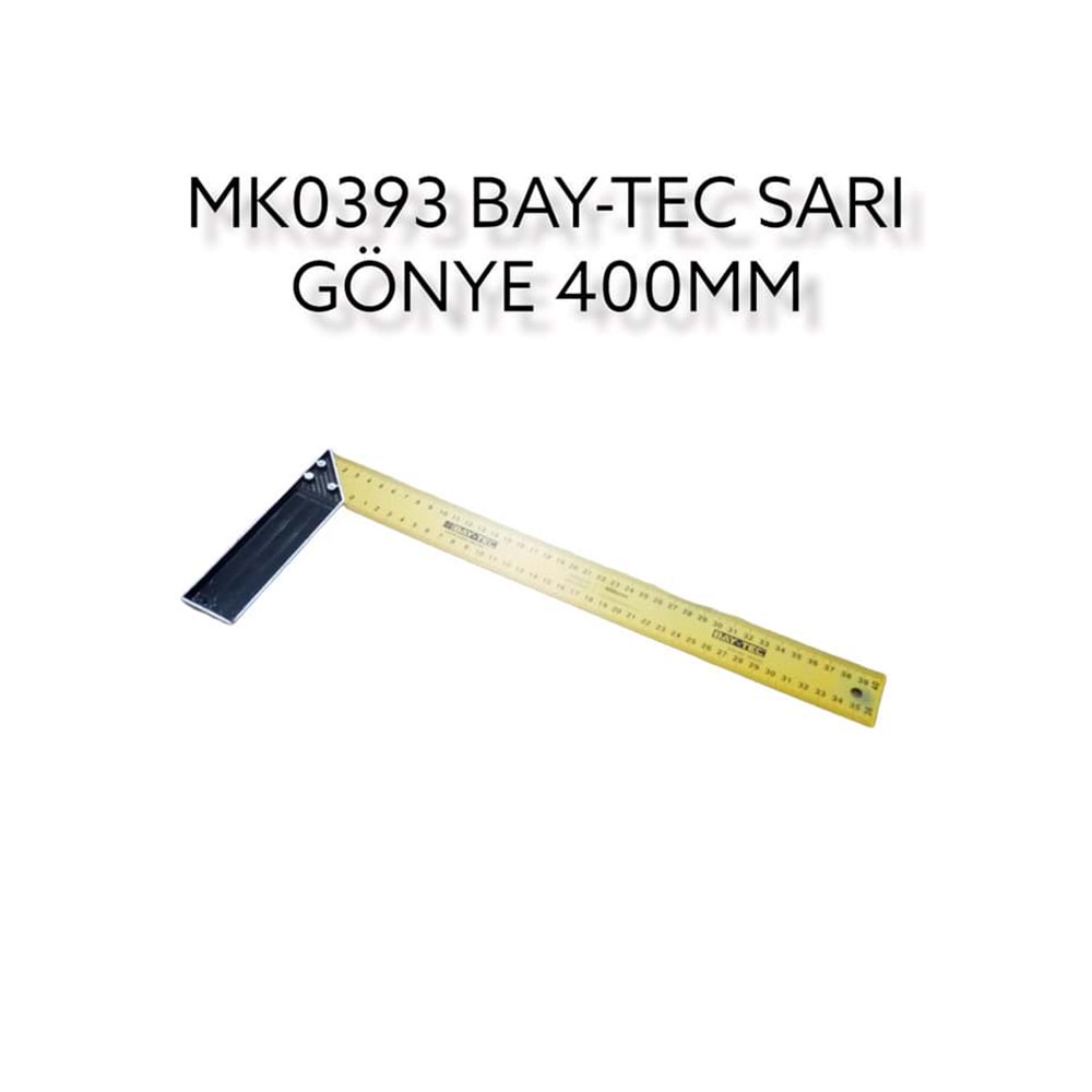 MK0393 BAY-TEC SARI GÖNYE 400mm