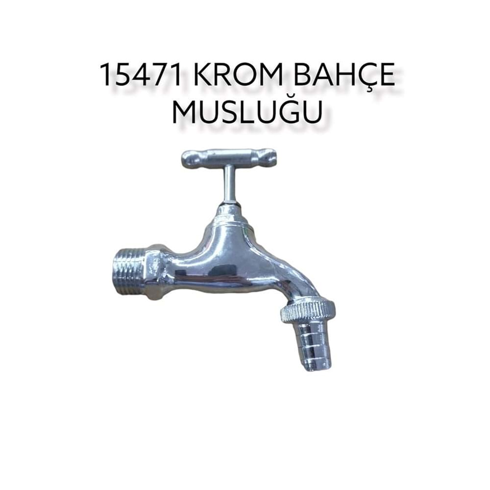 15471 Krom Bahçe Musluğu