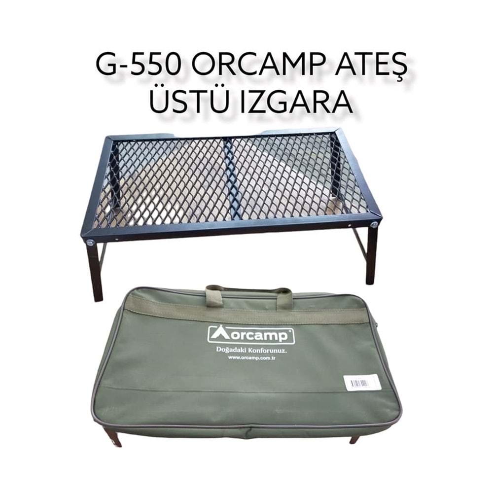G-550 Orcamp Ateş Üstü Izgara - Büyük