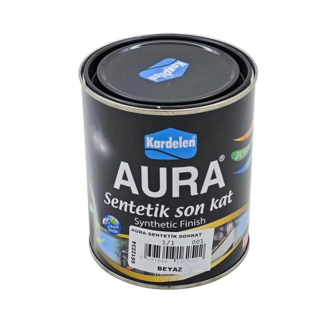 6252 Kardelen Aura Sentetik Sonkat Boya 1Kg - Beyaz