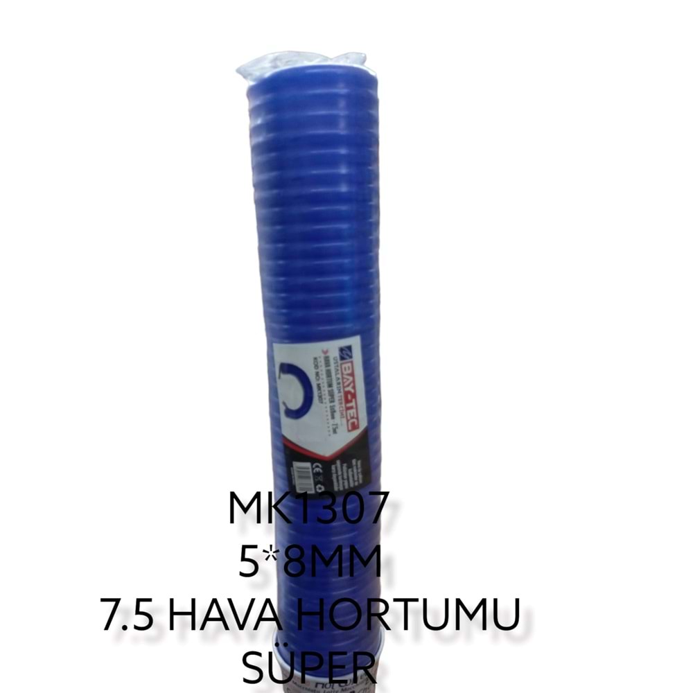 MK1307 Bay-Tec Hava Hortumu 5*8mm 7.5m - Süper