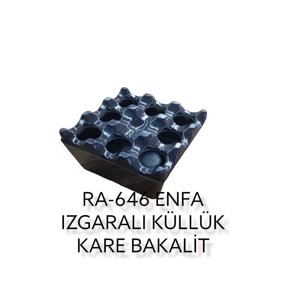 Ra-646 Enfa Izgaralı Küllük - Kare