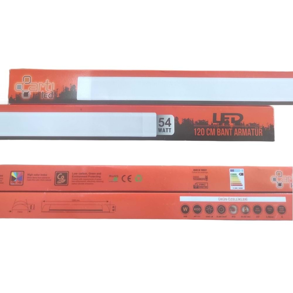 Art 213 Artı Led Bar Armatür 120Cm