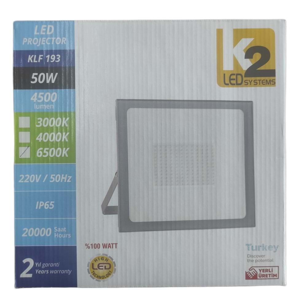 KLF193 K2 Slim Led 50w Tablet Projektor