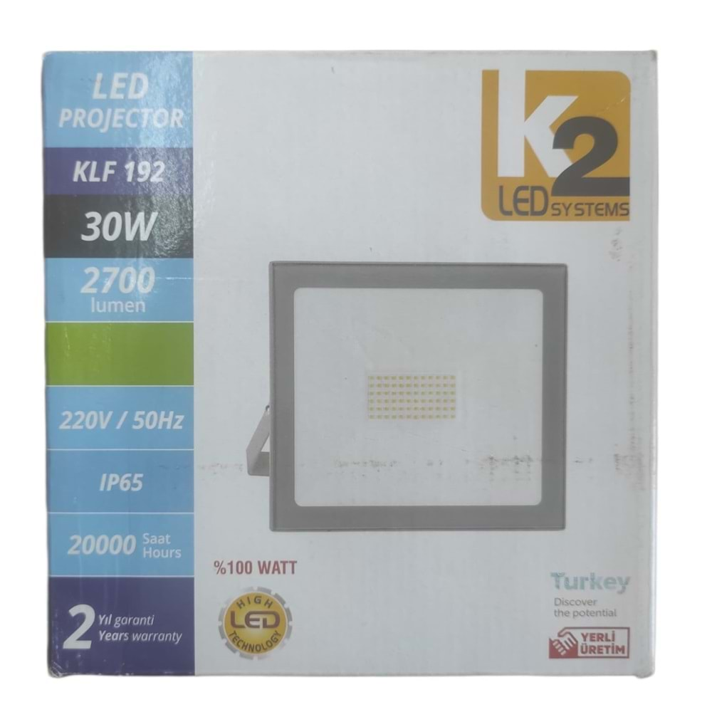 KLF192 K2 Slim Led 30W Tablet Projektor