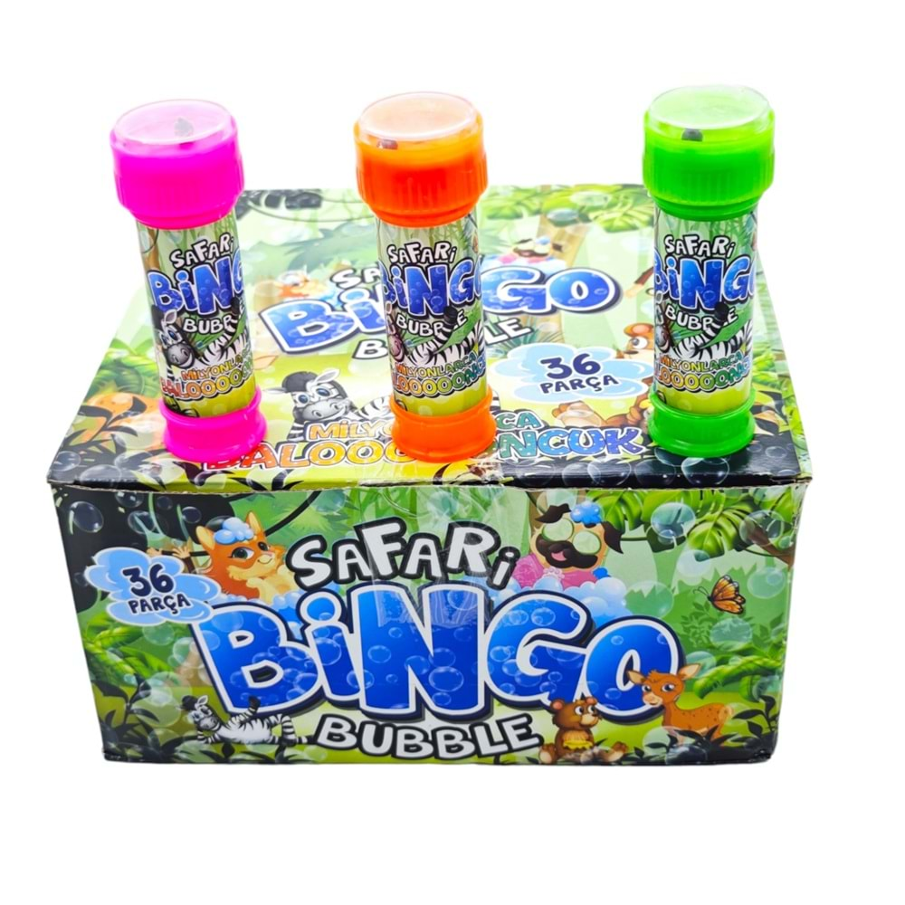 0060 Safari Bingo Köpük 36Lı