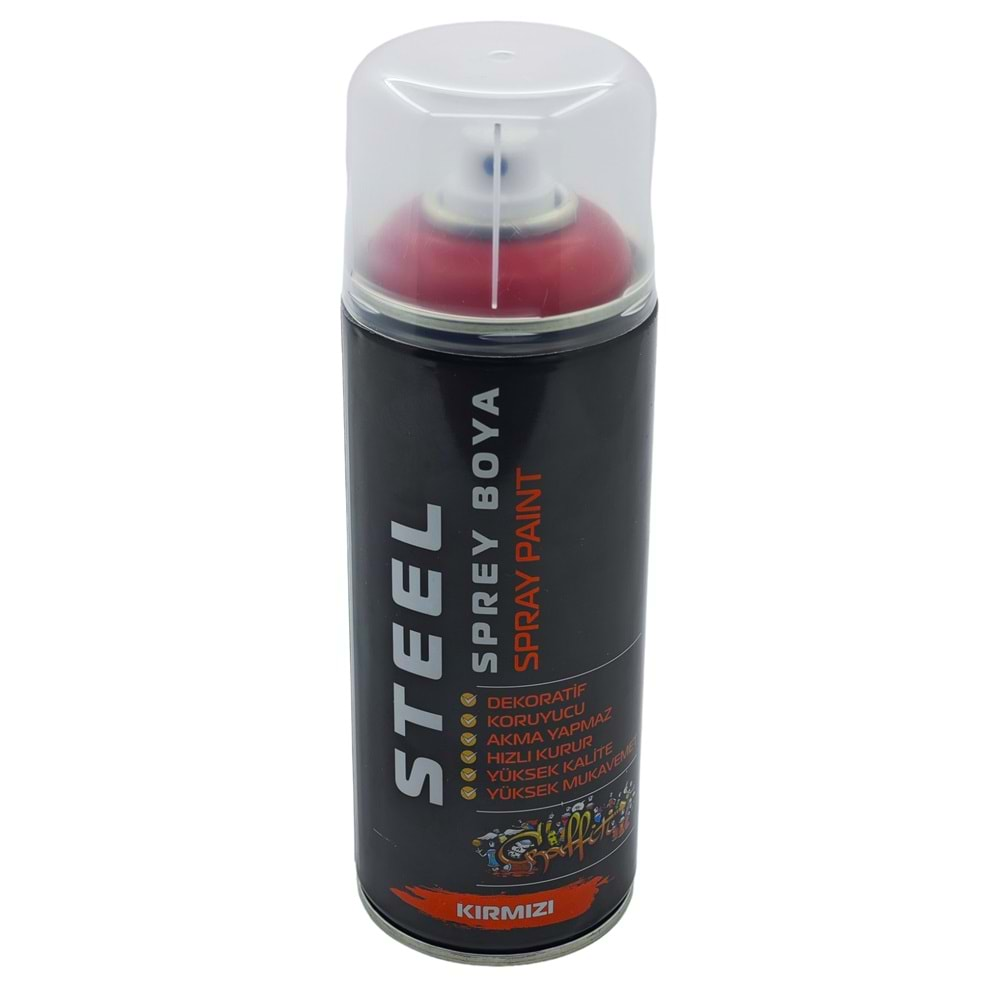 CK-4794 Steel Sprey Boya 400ml - Kırmızı