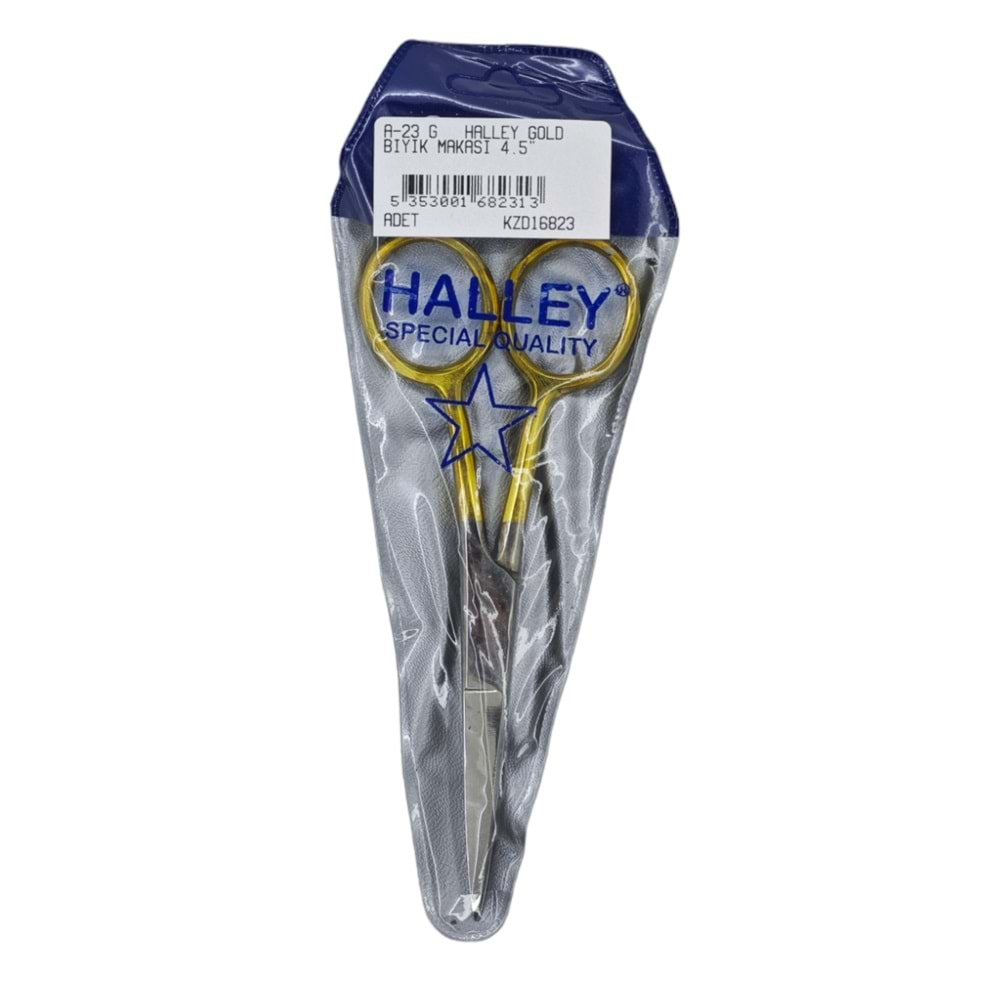 A-23 G Halley Gold Bıyık Makası 4.5