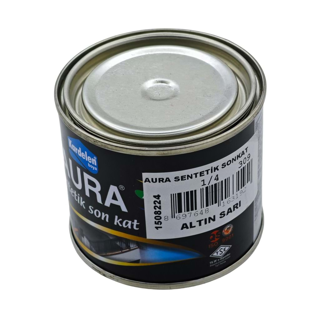 6319 Kardelen Aura Sentetik Sonkat Boya 250Gr - A. Sarı