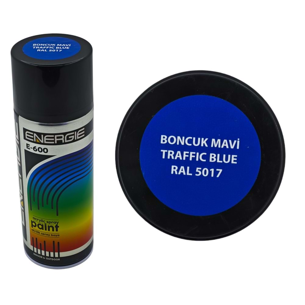 Ral 5017 Energıe E-600 Sprey Boya 400Ml - Boncuk Mavi