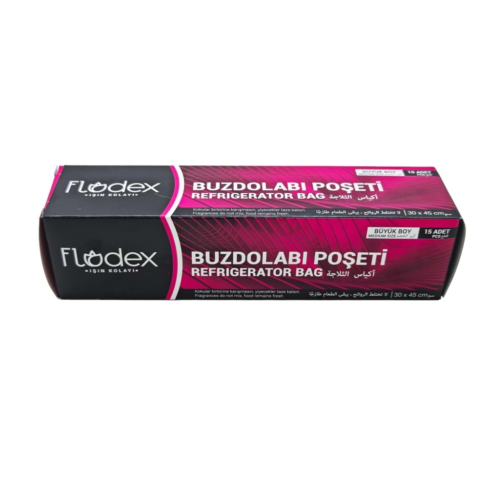 440445 Flodex Buzdolabı Poşeti 30*45Cm - Büyük