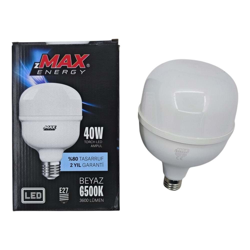 MAX-F3047 Max Energy E27-40W Torch Led Ampul