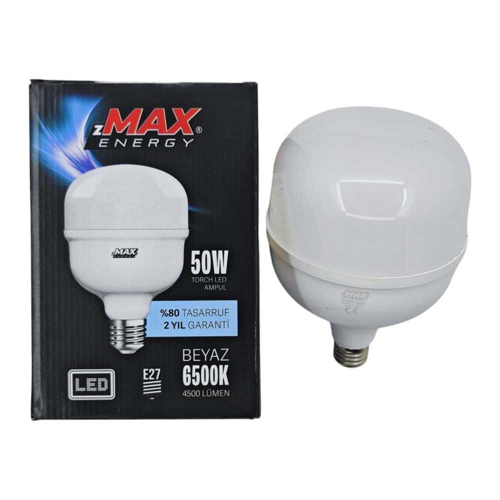 MAX-F3048 Max Energy E27-50W Torch Led Ampul