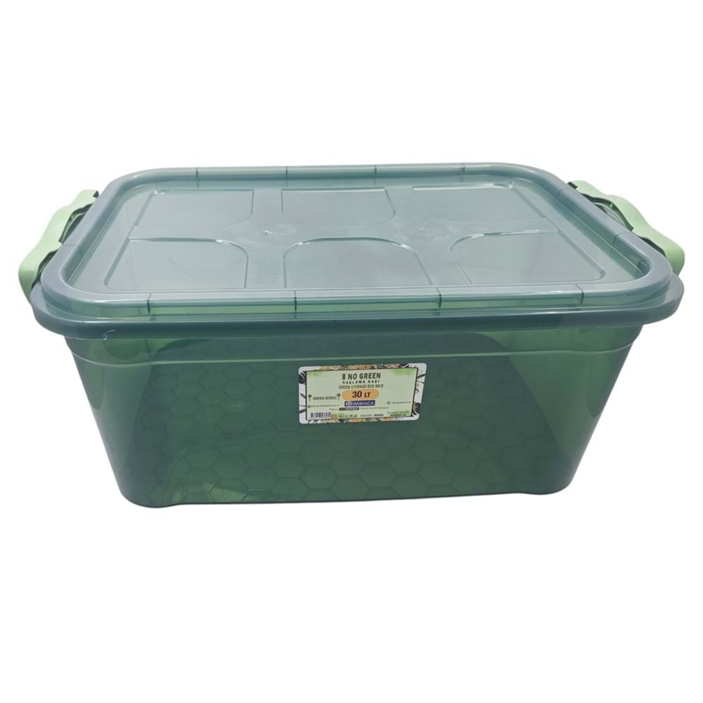 MRD608 Merdem Mienca 8 No Green Kiler Saklama Kabı 30lt