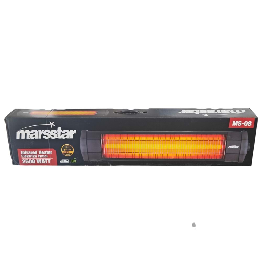 MS-08 Marsstar Micatronic Isıtıcı 2500W - Yatay