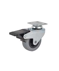 1321-F Ertek Tablalı Gri Tekerlek 50*20 - Frenli