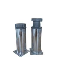 00687 Q55 Tablalı Krom Baza Ayağı Q42 12cm