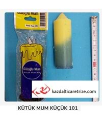 202 Gül Kütük Mum Küçük