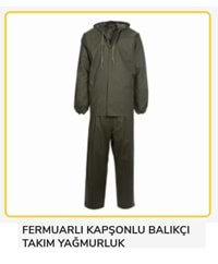 34-05 Normal Fermuarlı Takım Yağmurluk