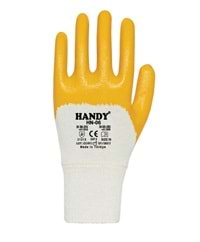 Hn-06 Handy Sarı Nitril Eldiven 10