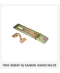 7001 Sebat-İş Sandık Askısı No:25