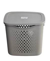 ZP373 Zambak Plastik Büyük Sepet Kapaklı