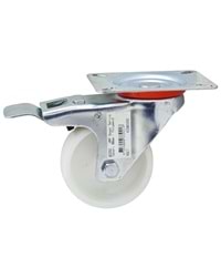 03392 HMP Dönerli Servis Tekeri 80mm - Polyamid