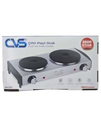 DN 203 CVS Elektrikli Çiftli Pleyt Ocak 2500W