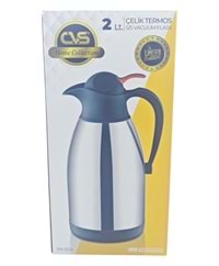 DN 3520 CVS Basmalı Çelik Termos 2lt