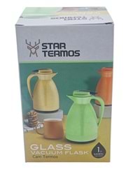 STK-6165 Star Morepse Serisi Cam Termos 1lt