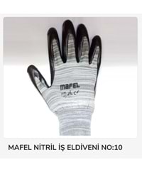 Mf-040 Mafel Nitril Eldiven 1/2 10