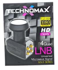 Tm-4044G Technomax Full HD Universal LNB - Dörtlü