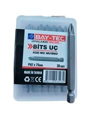 Mu1860 Bay-Tec Yıldız Bits Uç PH2*75Mm