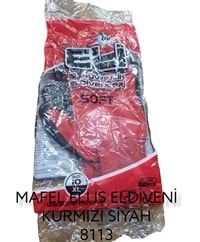 8113 Mafel Eli İş Eldiveni 10 (Kırmızı/Siyah)